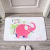 Tapis mignon animal avatar nat d'entrée salon décoration de sol décoration de sol non glisser le tapis clean facile du bureau à la maison paillasson lavable