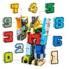 Gudi Assembly Robot Conversion Buildblock Action Diagram bilmodell Definition Nummer Letter Matematisk utbildning Toy 240424