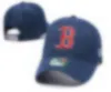 Designer baseball cap Boston Letter New Luxury Fashion men and women Street hat Adjustable Leisure snap fastener trucker Hats B-2