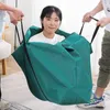 Sacos de mochila saco de armazenamento dobrável Bolsa de armazenamento de grande capacidade Bagagem portátil Organizador de roupas de viagem portátil zíper unissex