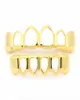 Gold Silver Top Bootom vampiro Protector Denti della festa di Natale Halloween W1287127066