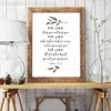 Bakgrundsbilder Bibliska verser Citat Affisch Printing God välsigna dig för att upprätthålla Christian Home Decripted Wall Art Canvas Målning J240505