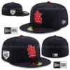 Chapéus de beisebol Cap bonés de beisebol bordado de hip hop algodão fechado Flex Sun Cap Mix Order 7-8 W-1