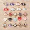 Mix Turkish Lucky Eyes Charms Employ Evil Eye Charms Hangers For Dangle Earrings Bracelet Necklace Keychains Diy Sieraden