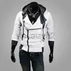 رجال زائد الحجم معاطف الخارجية معاطف مصممة الخريف والشتاء رجال الرجال السترة من Cardigan Slim Fit Hoodie W09