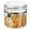 Opslagflessen 24,9-kopje bus set Clear Food Containers Container Keuken Organisator Small Glass J
