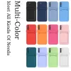 Socches Luxury Soft Silicone Wallet Case Funda pour iPhone 15 14 11 13 12 Pro Max Plus Habet de carte Slot Back Cover Accessoires de protection