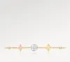 Avec des bracelets en boîte Designer Luxury Old Flower Charm Bracelet 18K Gold Brand Love Bangle Silver Rose Gold Mix Bijoux pour les femmes