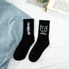 Мужские носки хлопковые мультфильм узор в японском стиле хип -хоп -стрит мода творческий скейтборд Счастливая смешная новинка подарки команды