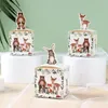 Enveloppe cadeau Jungle Animal Candy boîtes safari anniversaire pour enfants emballage Boîte d'emballage sauvage un bébé de décoration de baby shower sac