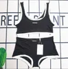 Frauen Bikinis Bikinis Sommer sexy Badeanzug hoch getailte Mini -Shorts Anzug zweiteiliger Set