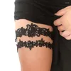 Feestbenodigdheden sexy mode lingerie bruiloft jarry riem bruid cosplay accessoires bowknot bloem kanten elastische poot ring bruids