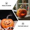 Flores decorativas 12 PCs Manuse de abóbora plástico colheita DIY Crafts Halloween São Acessório Decoração de frutas