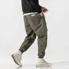 Calça masculina calças comerciais roupas de rua para homens calças de hip-hop calças masculinas calças de harém casual Torno