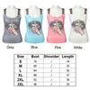 Tanks pour femmes Streetwear Sexy Leopard Sans manches