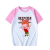 T-Shirts Childrens Cotton T-Shirt Russian Summer T-Shirt Top Childrens Kleidung T-Shirt Größe 2-12 Jahre altes Babykleidung T-Shirtl2405