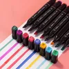 168 Farben Marker Stift Skizziermarkierungen Stift Doppelkopf Art Paint Manga Pinsel Stift Zeichnungsset School Supplies Zeichensatz 04379 240506