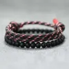 Bedelarmbanden noter mode 2 stks mannen armband set 2024 handgemaakte glijdende verstelbare paracord braslet zomer sieraden surfer nautische braclet y240510