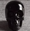 Menselijke vorm kristal schedel standbeeld natuurlijk zwart obsidiaan jade schedel beeldje kristal genezing reiki kwaad home decor2763409