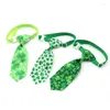 Hondenkleding 10 stks St. Patrick's Day Bow Tie verstelbare puppy Cat stropdy Bogneuzen schattig verzorgingsproduct paas huisdieren benodigdheden accessoires