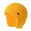 Berets Winter Earmuff Cap Men's Outdoor Hat Breybed Skullies Warm Beanies Usisex Protect Earflaps Bonnet Bonnet Hats