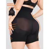 SHAPHERS SHAPHERS BURVOUGO Plus size Spettapestrella Controllo della pancia biancheria intima Bulort Bulicante allenatore hi-a-fale body body shaper short coscia più sottile