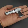 1: 3 Desert Eagle Metal Mini Toy Gun Model Model сплав для брелок Like Real Collection Teedget Toys Pubg изысканные портативные впечатляющие украшения подарки для мальчиков