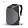 Rucksack Korin Anti-Cut-Diebstahl wasserdichte intelligente Laptop-Beutel für Männer mit USB-Ladungshafen-Reisen Casual Daypack Business