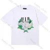 Designer Amirirs T-shirt masculin Hip Hop Streetwear Cotton Brand Letter Flower Imprimé Amirii T-shrit surdimensionné pour les hommes Femmes Tops Amiriri Tees 431