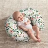 Cuscino da infermiere per bambini elastico cuscino ushaped cuscino staccabile copertura per allattamento al seno in gravidanza cuscino 240509