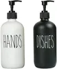 Flytande tvåldispenser bärbara dispensatorer påfyllningsbar lotion schampo duschgel flaska rese tom handbehållare