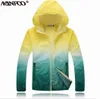 4 kleuren lichtgewicht buitenklimjasgradiënt camping UV Jacket unisex winddichte reis windbreaker zonneprotectieve jas8974903