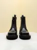 Orteil carré Men authentique mode confortable Boots d'hiver en cuir P30d50