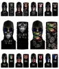 Multifunktion Skull Scarf Print Cycling Masks Headbones Sömlös Magic Scarf Halloween Party Masks 20Style T2I511133952354