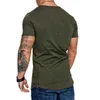 남성 티셔츠 moomphya 단색 스키니 사이드 지퍼 티셔츠 링 라인 슬림 한 날씬한 티셔츠 남자 힙합 스트리트웨어 여름 상판
