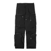 Pantalon masculin multi-pochets pantalons de travail H240508