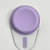 Nieuwe schattige ovale magnetische basis siliconengreepbeugel voor iPhone 12 13 14 15 Pro Max Finger Stand Holder Grip Holder Finger Stand