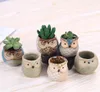 Pentola floreale a forma di owlone per piante cartone per piante carnose in ceramica di fiore in ceramica Mini decorazione HomegardenOffice HH78565699639