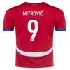 Serbia Jersey Soccer Jersey Sergej Mitrovic Retro Football Shirts Kit Vlahovic Pavlovic Tadic Milenkovic Zivkovic 2024 Serbia Jersey Home Away Chinese