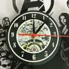 Relojes de pared AC DC Vinyl Record Clock Music Music Music Band Retro CD Retro Home Decoration Regalo Q240509