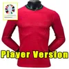 Lange mouw 24 25 Portugals Joao Felix voetballen Jerseys Ruben Neves Bruno Fernandes voetbal shirts J. Otavio Ronaldo Men Uniform Fans Player versie 2024 Kids Child