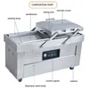 Double Chambers Vacuum Packaging Machine Secument Sealing Machine