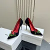 Дизайнерские туфли на высоких каблуках роскошные женские сандалия