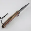 Rao II Składający nóż 4.52 "N690 Satin Blade 6061-Aluminum Obsługę przetrwania kemping taktyczne noże kieszonkowe narzędzia EDC