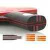 1pcs Professional Nano Carbon Table Tennis Racket Pimples в резиновом пинг -понге с короткой длинной ручкой летучих мышей 240422