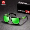 DUBERY 2020 Sport zonnebril gepolariseerd voor mannen Sun bril Square rijden Persoonlijkheid Kleur Mirror Designer UV400 272R