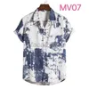 Men's Plus Tees Polos Summer Coton masculin et chemise de chemise en lin