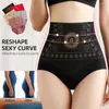 Frauenhöfen Frauen schlächen Bollifter Unterwäsche hoher Taille flacher Bauchformung Unterhose nahtlose Bauchkontrolle Shapewear nach der Geburt