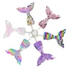 Andere evenementenfeestjes Nieuwe 6pcs Mermaid Party Geschenken Keychain Bracelet Ornamenten Thema Birthday Decoration Girl Baby Shower Gunst Dhya7