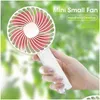 PERSPETTO CONSEGLIAMENTO Summer Hold -Hold Mini Mini USB USB ricaricabile da 1200 mAh Desktop Dormitory Aula Portifone Fan Fan Coolin Dhryg